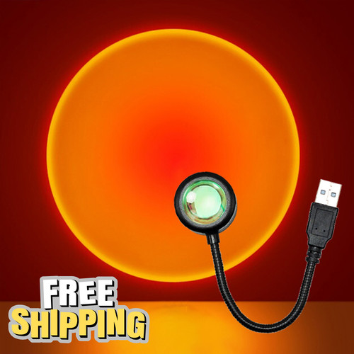 Led sunset projector - projector, lamp