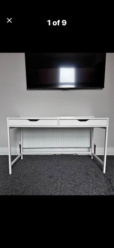 Ikea alex white - white, desk