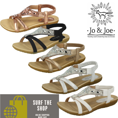 Ladies flat beaded cushioned - beaded,