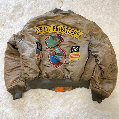 Avirex flight jacket made - ma-1,