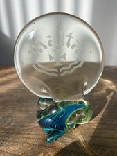 Signed vintage Mdina art glass