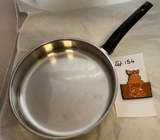 JUDGE Stainless Steel Induction Frying / Sauté Pan Black Handle 24 cm - Ref 154