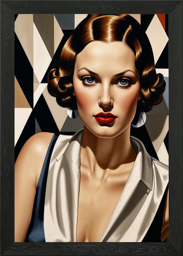 Vintage lempicka style glamour - lempicka,