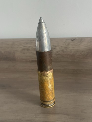 Trench art paperweight inch - 8,