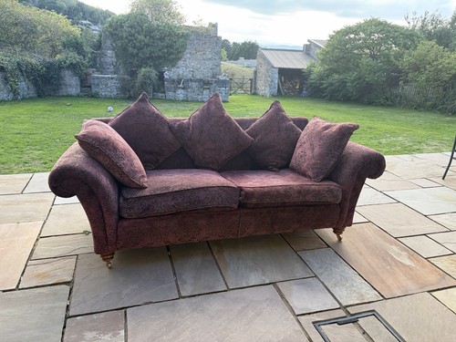 Duresta sofa three - three, seater