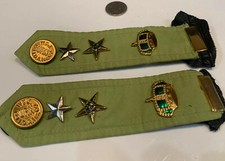 10 Vintage Military Badges