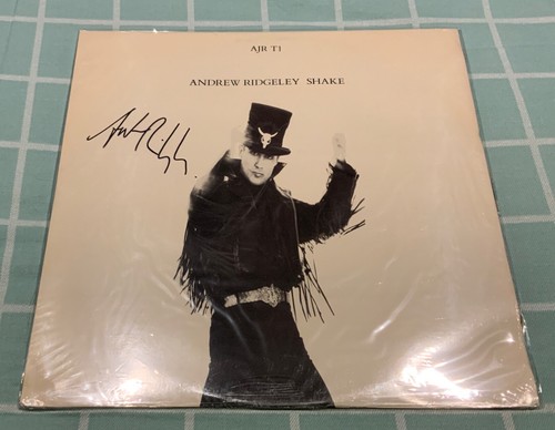 Andrew ridgeley hand - andrew, signed