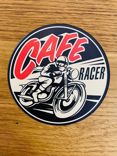 Cafe racer decal sticker - cafe,