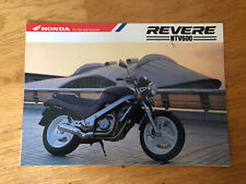Genuine HONDA REVERE NTV600 Motorcycle Range Sales Brochure v1 (161)