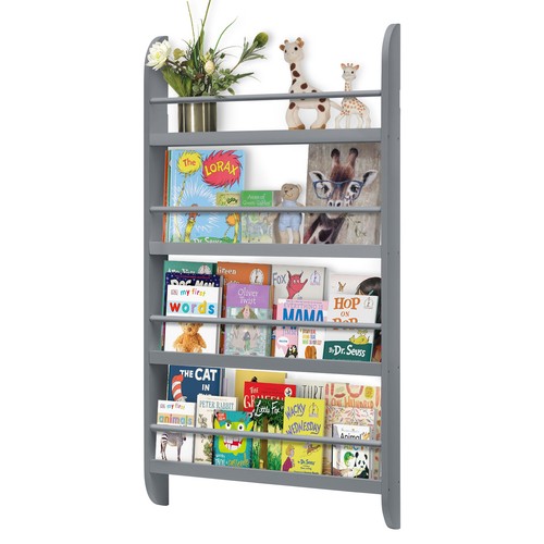 Grey tier wall mounted - 4-tier,