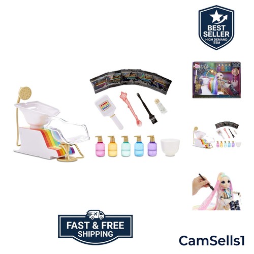 Salon playset with rainbow - salon,