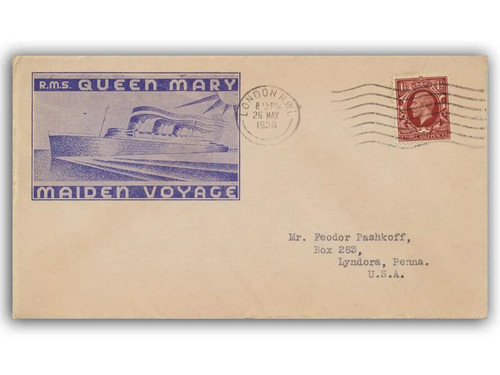 1936 queen mary maiden voyage - 1936,