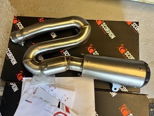 Scorpion Exhaust Red Power Slip-on Titanium Triumph Street Triple 765R RS 20-22