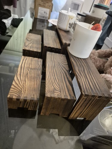 Wooden display trays - display, trays,