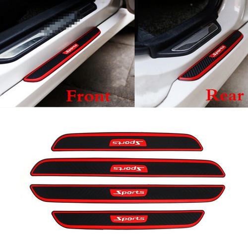 Rubber car door scuff - 4x,