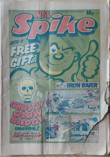 Spike comic issue 12th - spike,