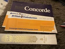 Concorde Ticket Sleeve 