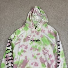 Playboy Tie Dye Hoodie Large