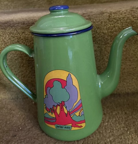 Vintage peter max enamel - vintage,