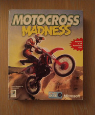 Motocross Madness - PC - original big box - disc + manual (1998)