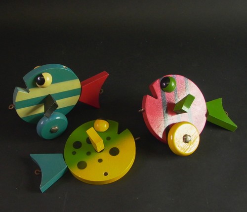 Museum wooden toy 3 - wooden,