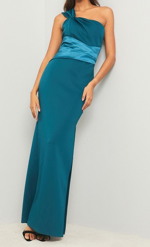 Green maxi dress - green, size