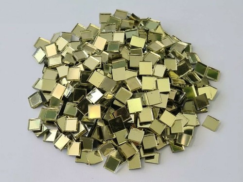 300 pieces light gold - 300, glass