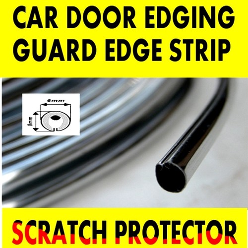 Chrome car door edge - chrome, guard