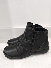 LADIES NEW BLACK LEATHER