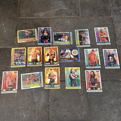 Topps slam attax wwe 10th - attax,