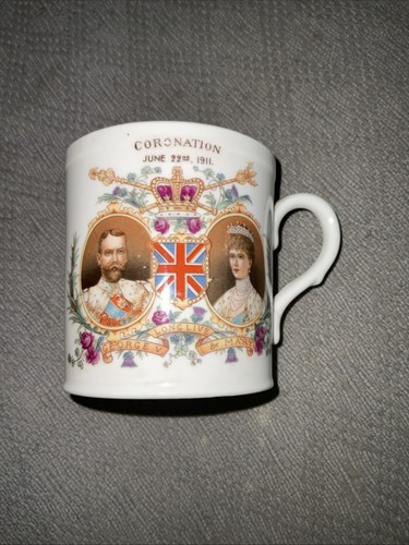 1911 coronation souvenir cup - coronation,
