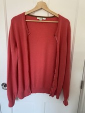 Boden 100% Cashmere Cardigan Size 14 See Description For Flaw