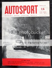 AUTOSPORT Magazine 28 Mar 1958