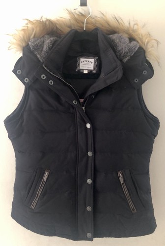 Fat face black gilet body - fat,