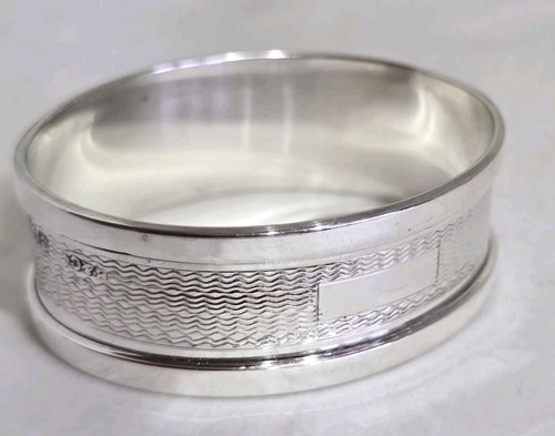 Vintage sterling silver napkin