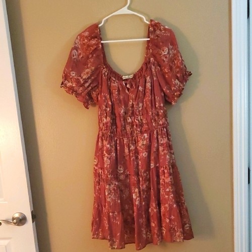 Liberty brand rust floral - brand,