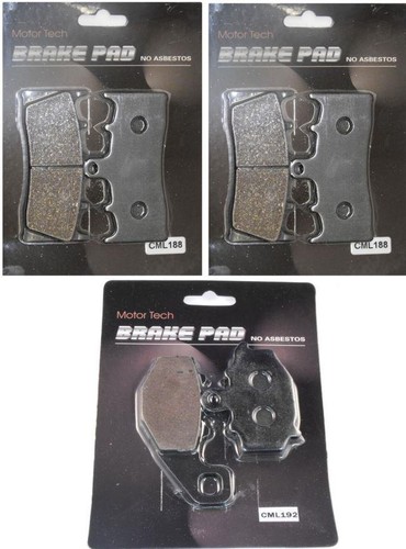 Full brake pads rr - full, for