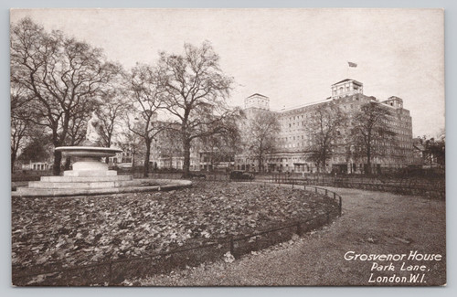 Postcard grosvenor house hotel - postcard,