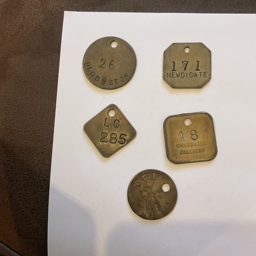 Colliery pit tokens mining - colliery,