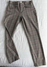 Gap Signature Skinny Plaid Ankle Pants size 8