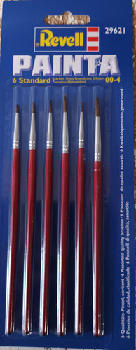 New revell paint brush set - revell,