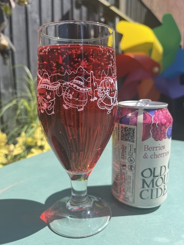 Cider larger glass goblet - cider,