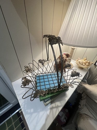 Vintage silver plated - silver, wire