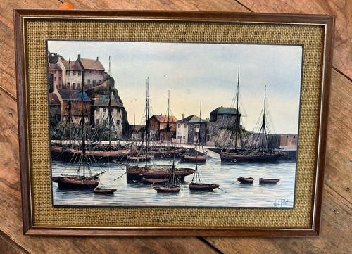 Kevin platt framed harbour - platt,