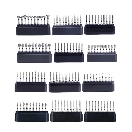 Dental diamond burs set high - diamond,