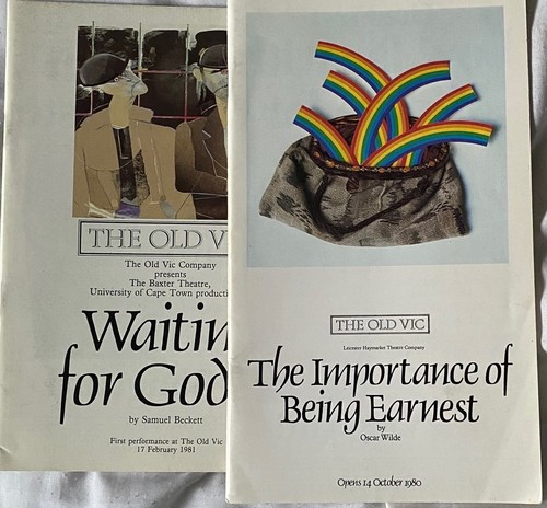 Old vic theatre programmes - x,