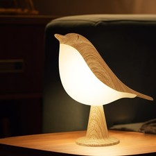 Small Bird Table Lamp Cordless
