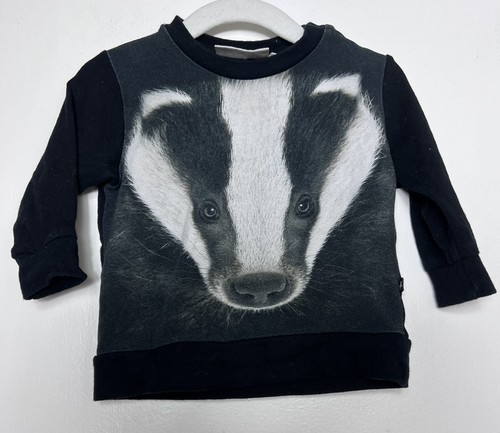 Molo black badger - black,