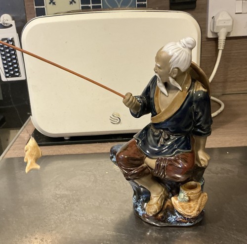 Vintage chinese fisherman - 2,