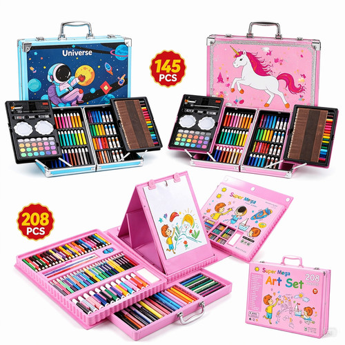 145 208pcs art set - 145-208pcs,